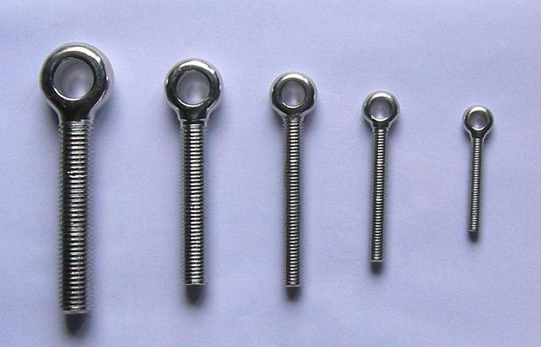 Zinc Plated Forged Stainless Steel Eye Bolt for Lifting in Industrial Environments