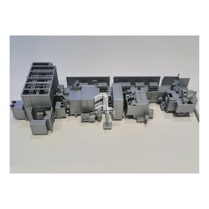 Mechanical Equipment Architectural Physical Model 1:20 Scale Construction
