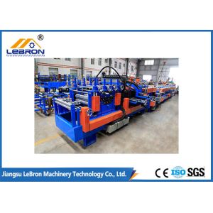 High Speed Stable C Purlin Roll Forming Machine 18 Stations Fully Automatic