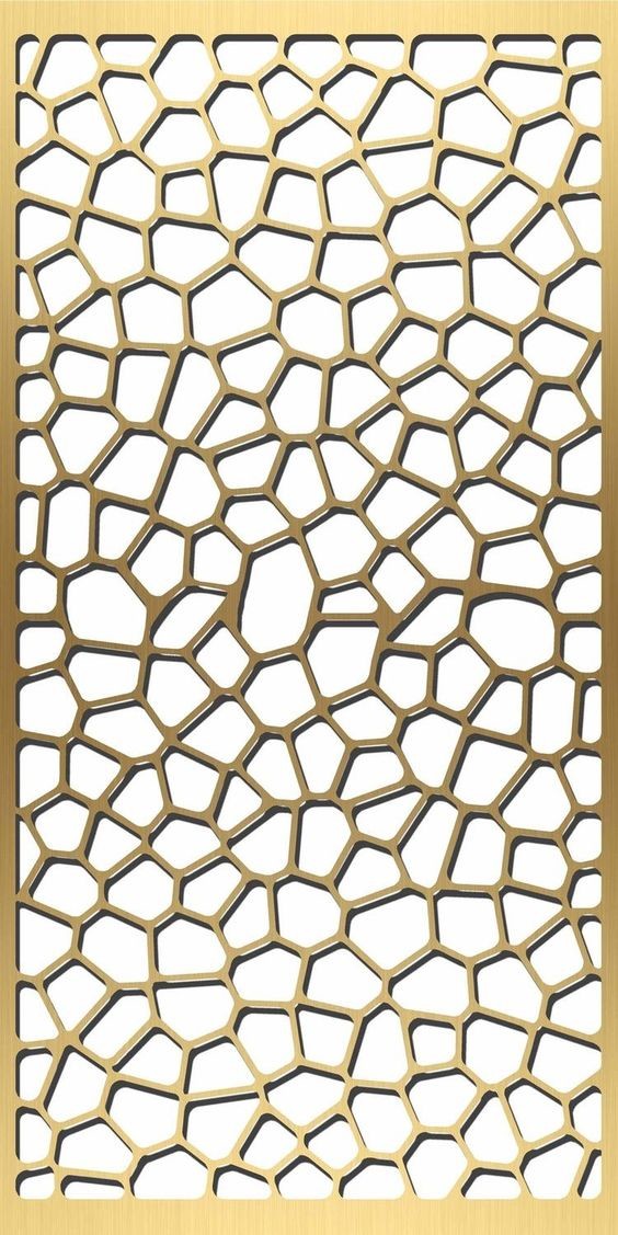 gold plated stainless steel screen laser cut screens for tall room divider