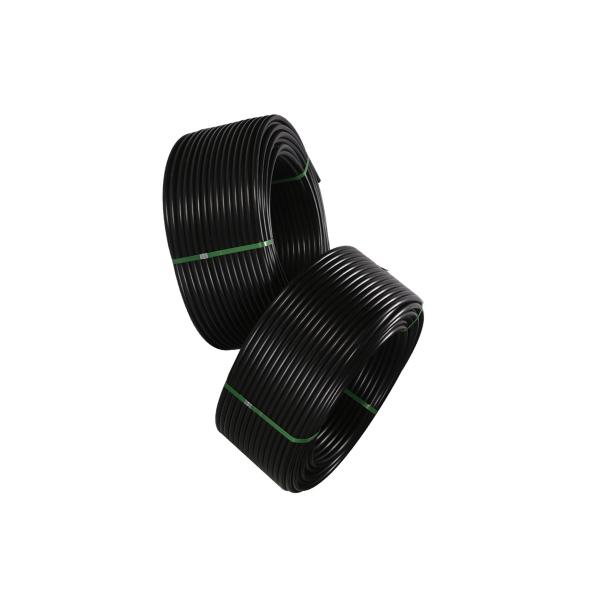 Hdpe Water Pipe / Hdpe Pipe Durability Custom Length Reinforced With Attractive