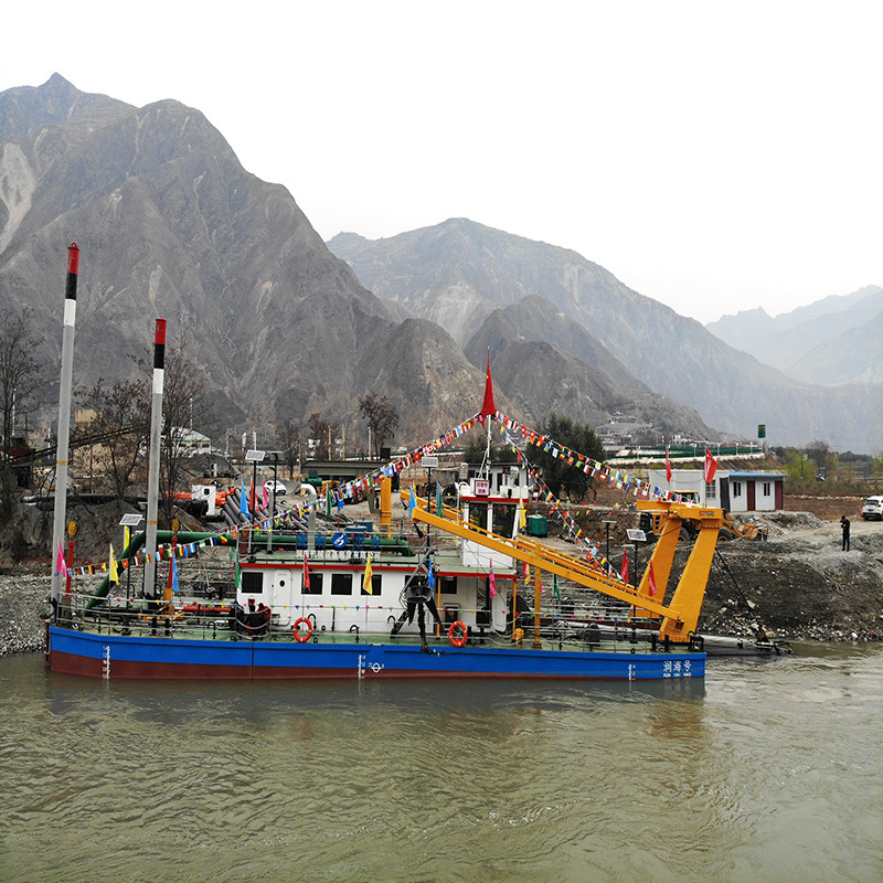 Hydrauliy Diesel Engine Equipment 10/12/14/16/18/20/24/26 Inch Gold Dredge/D Boat /River Dredge Cutter Suction River Sand Dredger with Cutter Head Machinery