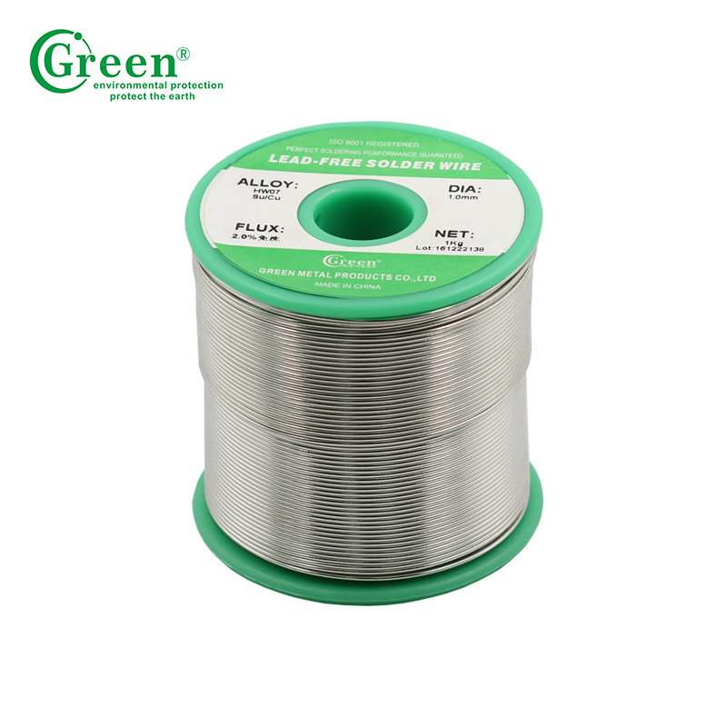 Sn40 / Pb60 Lead Soldering Wire Material , 1kg Per Roll Silver Bearing Solder