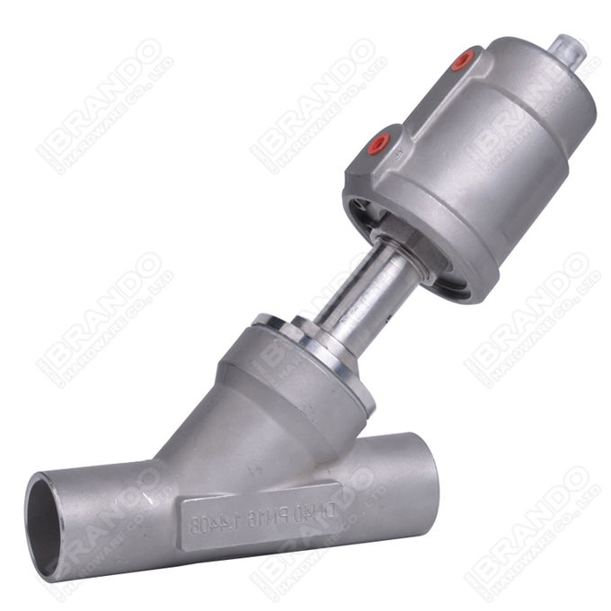 Pneumatic Angle Seat Valve 7