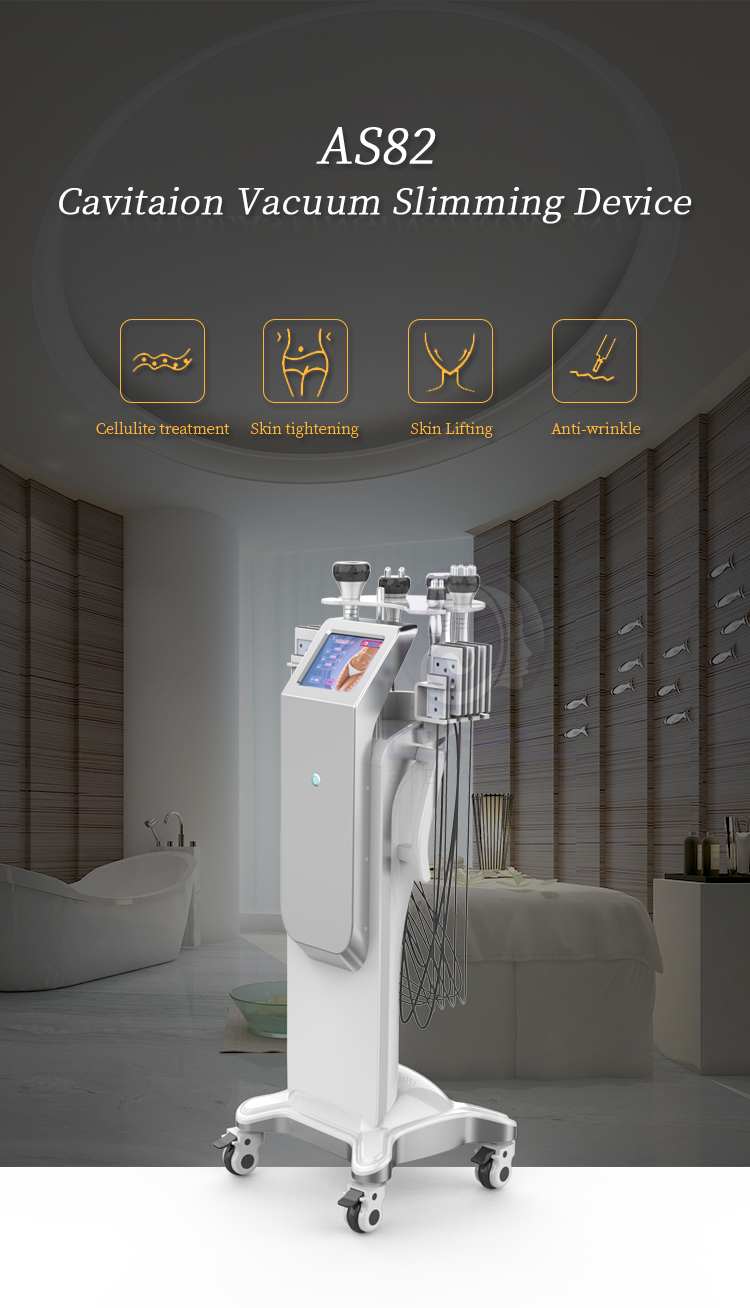 Customized 80k Cavitation Machine , 6 In 1 Cavitation Radio Frequency Machine