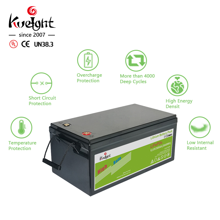 12.8v 300ah Lithium Ion Battery Solar Lifepo4 Lead Acid Replacement