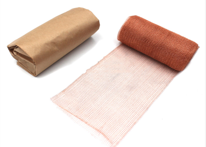 100mm Pure Copper Knitted Mesh 20ft For Distillation Column Packing