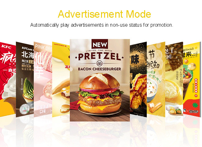 All-in-One Self-Order Kiosk for Retail Food and Hospitality Solutions
