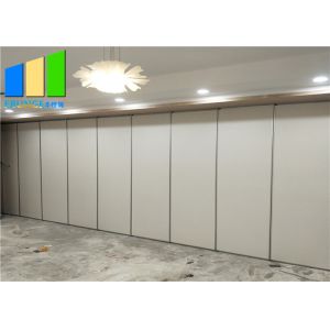 Fabric Finishing Surface Fireproof Folding Partition Walls Space-Saving