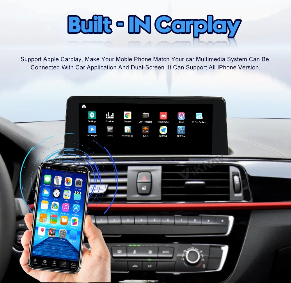 Wireless BMW Android Head Unit 5 Series F10 F11 2013-17 NBT System