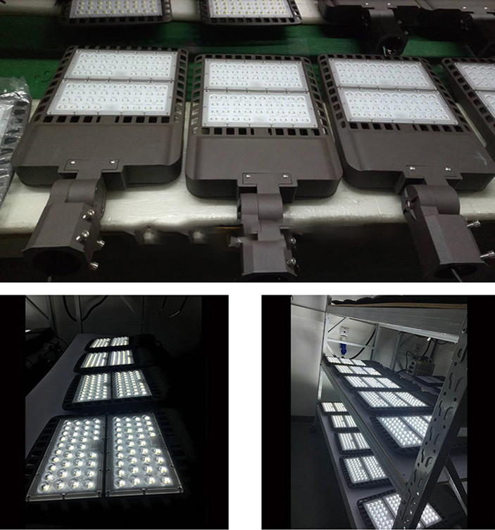 Outdoor Waterproof Shoebox Light Fixture 160Lm/W 100W 150W 300W Led Street Light