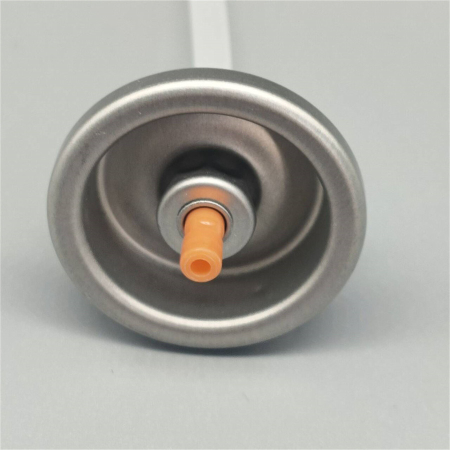 Clog Resistant Hair Sheen Aerosol Valve For Consistent Performance