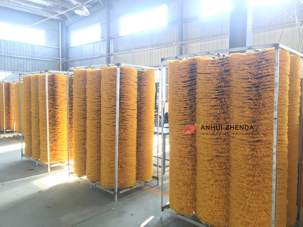 165x550mm Wafer Brushes For Bobcat Road Sweeper Brush Replace