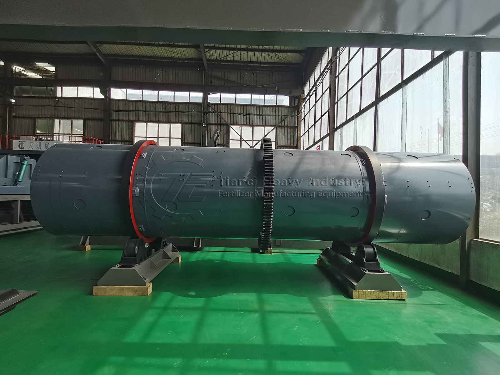 Cow Manure Fertilizer Manufacturing Plant Npk Fertilizer Production Line Rotary Granulator