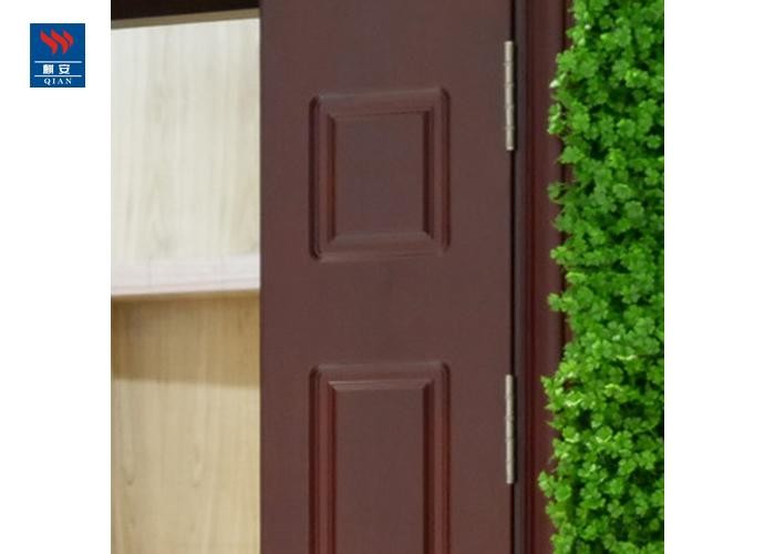 Double MDF Laminated Fire Rated Interior Fireproof Fire Wooden Door Manufacturer