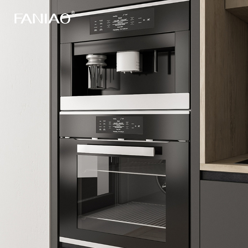 Apartment Modern Minimalist Style Designs Complete Custom Home Furniture I Shaped Melamine Unit Cabinets Kitchen With Si
