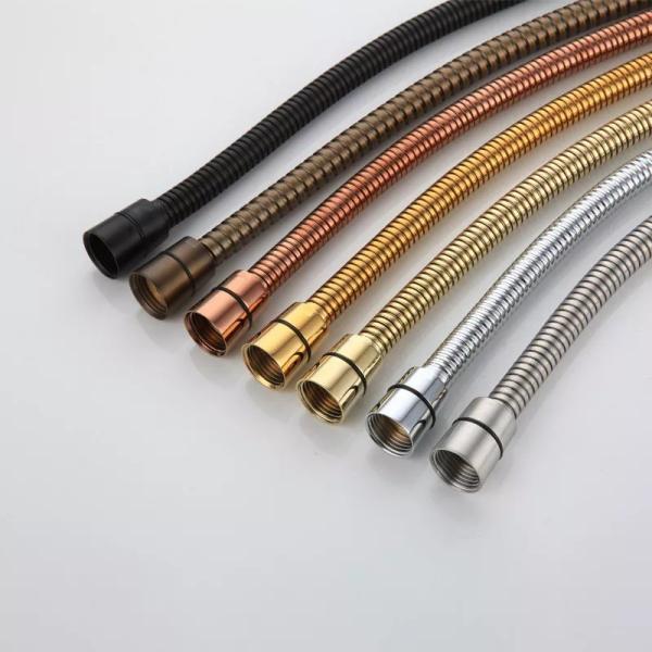PEX Inner Tube Stainless Steel Shower Hose For High Pressure Bathroom Performanc