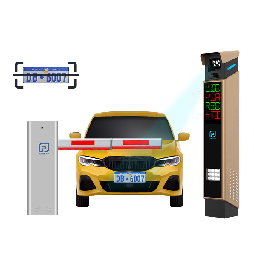 Parking System License Plate Detection Controller With 4MP LPR Camera Cloud Platform