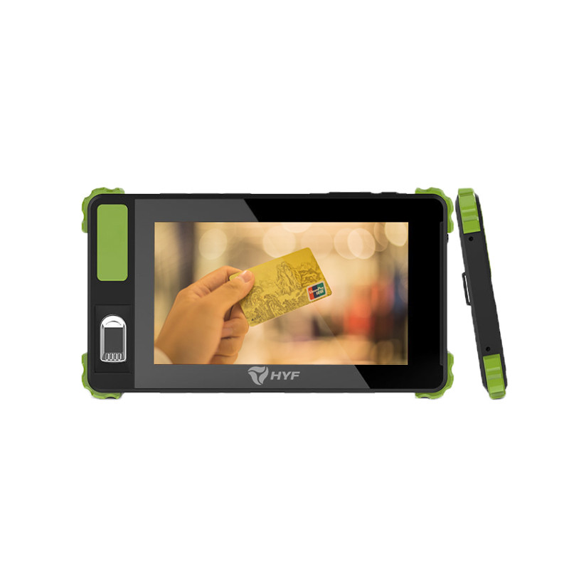 7 Inch Tablet Handheld Biometric Terminal Handheld Device Identification System