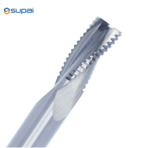  Tungsten Steel 4 Blade Roughing Endmills Milling Cutter For Metal Cnc Maching Tools Manufactures