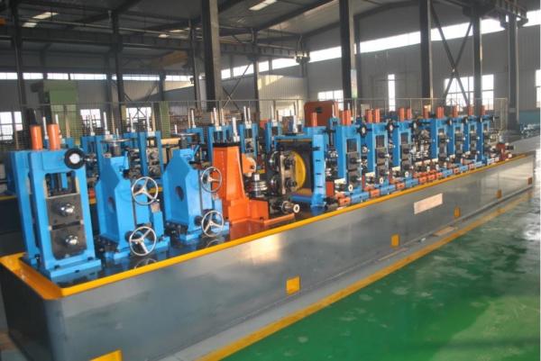High Frequency Welded Pipe Mill 1mm Straight Seam Welded Steel Pipe Mill