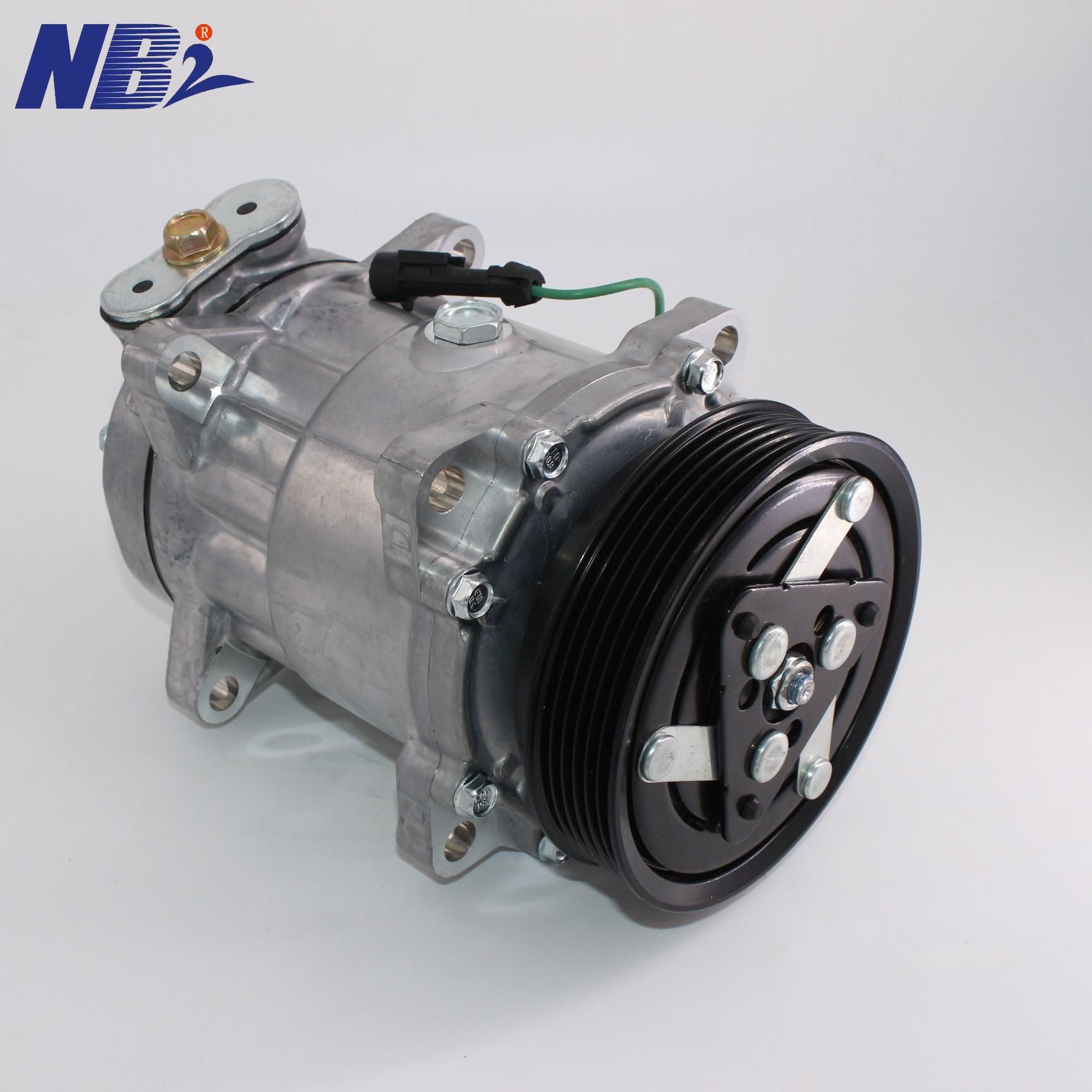 SD7V16 60607289 606072890 60813335 71721748 Car AC Compressor For Alfa Romeo 3.0 V6 24V 1998-2007