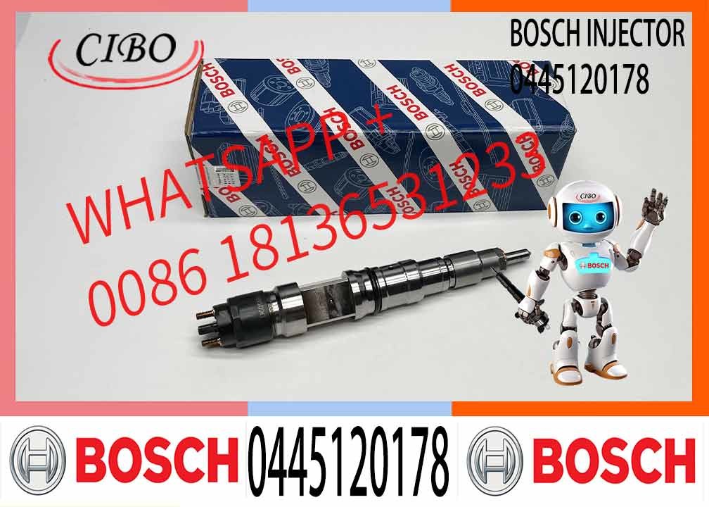 0445120178 Fuel Injector 0 445 120 178 For Engine 5343, 5344 OE 53401112010