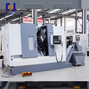 TCK56Y CNC Slant Bed Turn Mill Center 4 Axis CNC Lathe With Power Turret