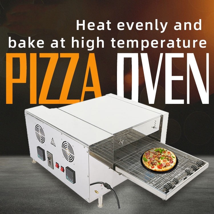 Germany Deutstandard Automatic Conveyor Belt Pizza Oven Commercial Digital Display Electric Horno Pizza For Pizzerias