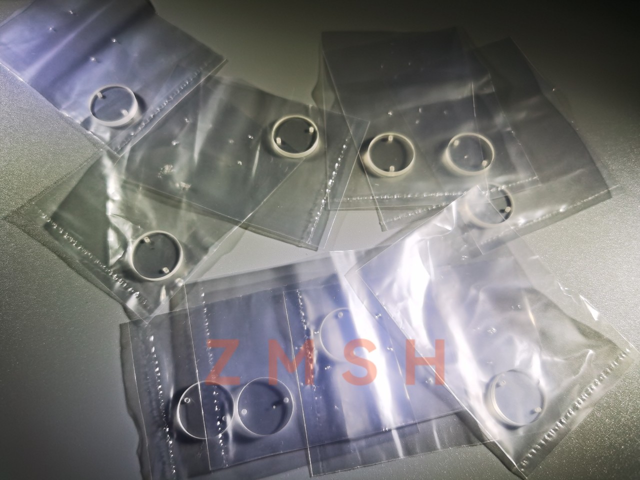 Customized Size Sapphire Optical Window 2mm Thickness With Hole