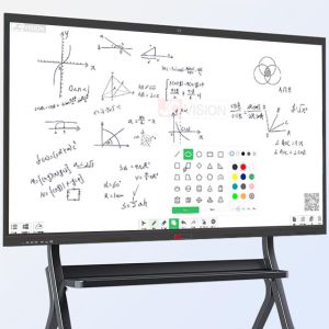 JCVISION 75inch Android 13.0 Interactive Flat Panel 15W*2 Stereo LED Backlight