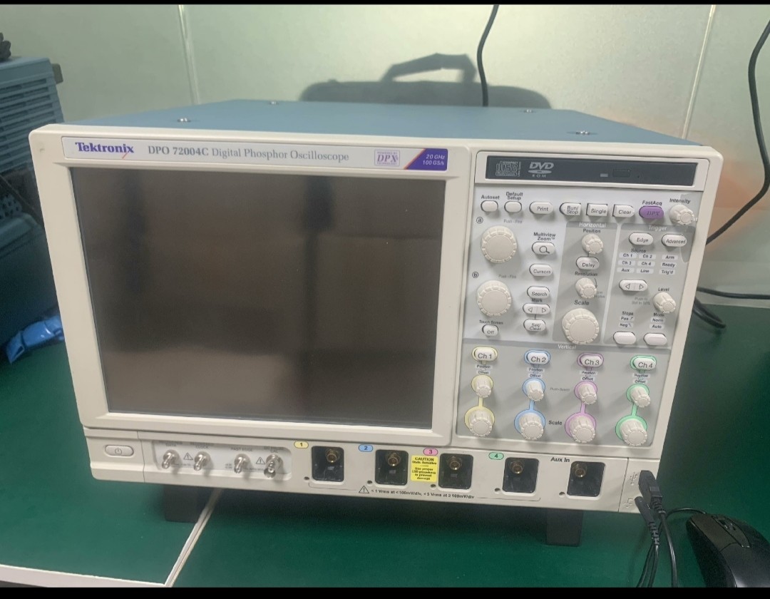 Used Pre Owned Tektronix DPO72004C Digital Phosphor Oscilloscope 20 GHz 4 Analog Channels