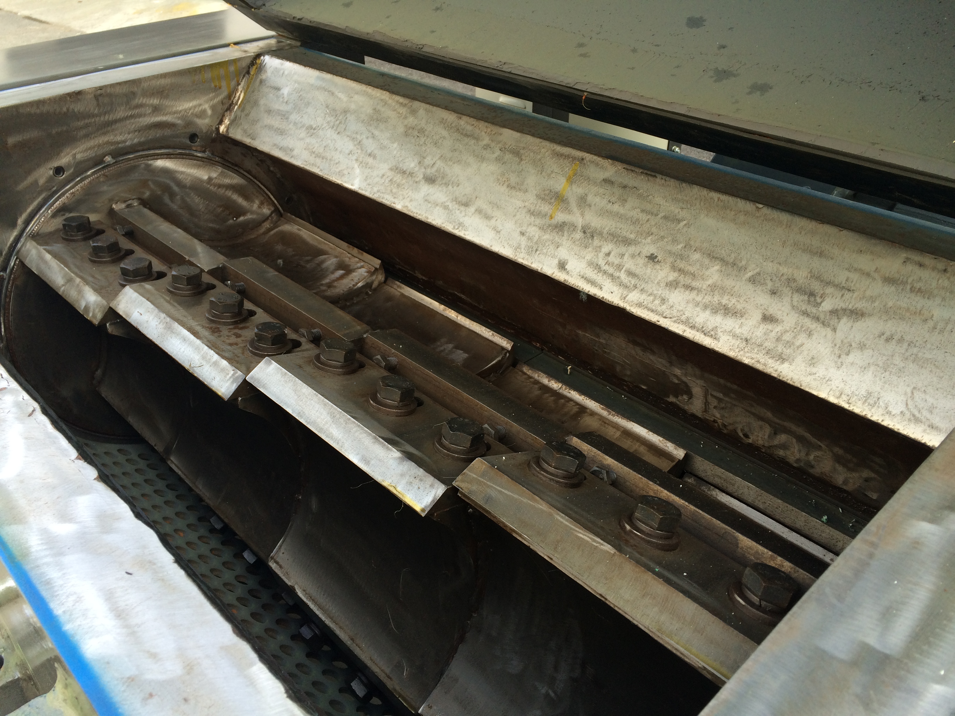 Recycling Plastic Granulator Blades 58-60 Hrc Crusher Blade