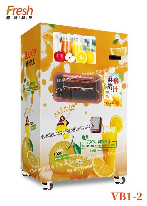 electric orange juicer orange maker fresh orange juice vending machine price for hot sale automatic cleaning system