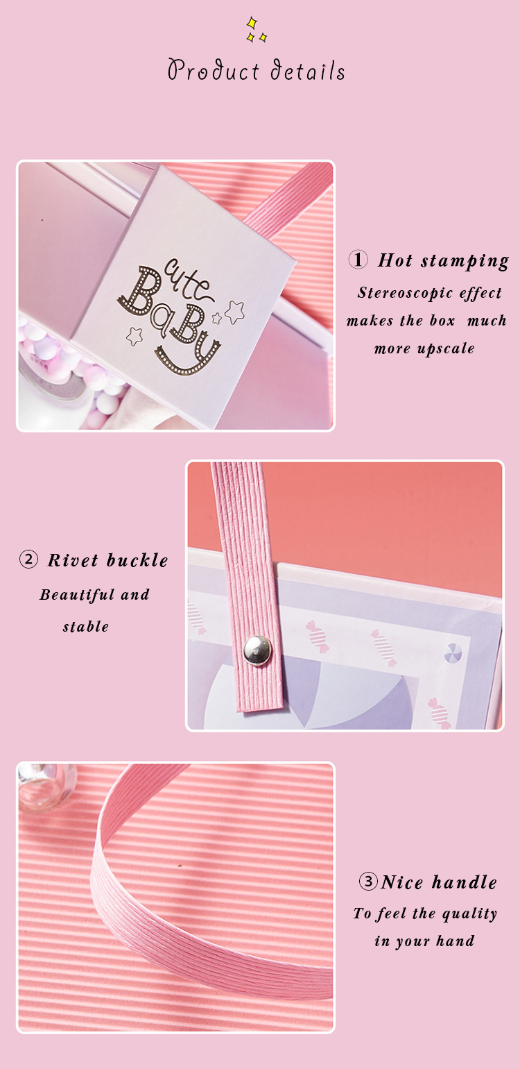 Customized Large Square Magnetic Cardboard Gift Boxes 157gsm With Handle