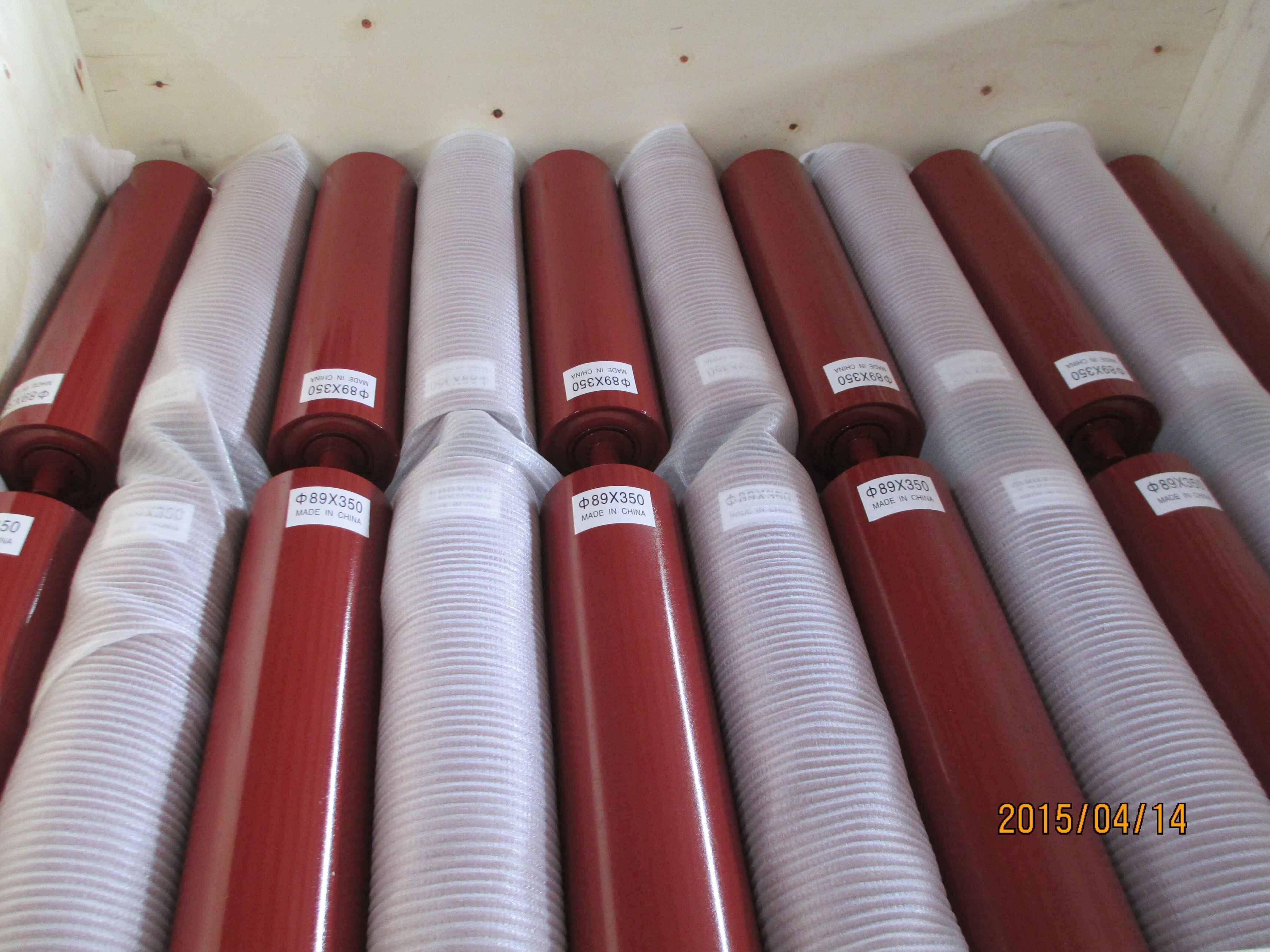 60 Dia Conveyor Steel Roller 400 - 2400mm Belt Width