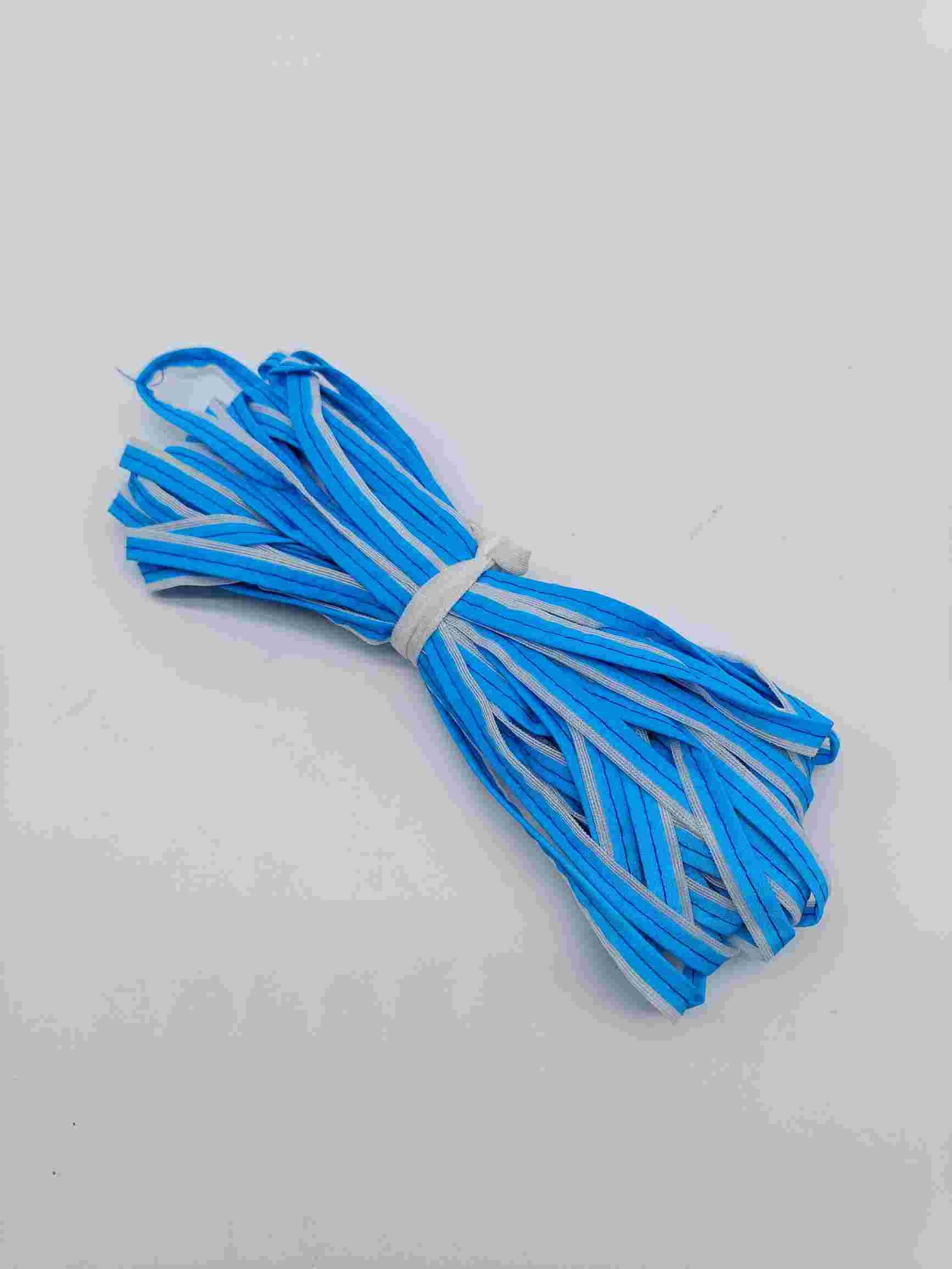 Custom Sew On Reflective Fabric Piping Strips Trims Headband For Clothes Bag Cap Pants