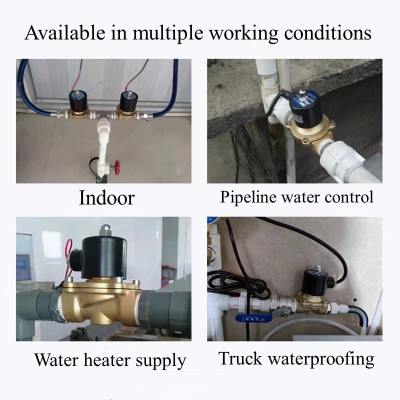 2W Brass Solenoid Valve for Water Treatment