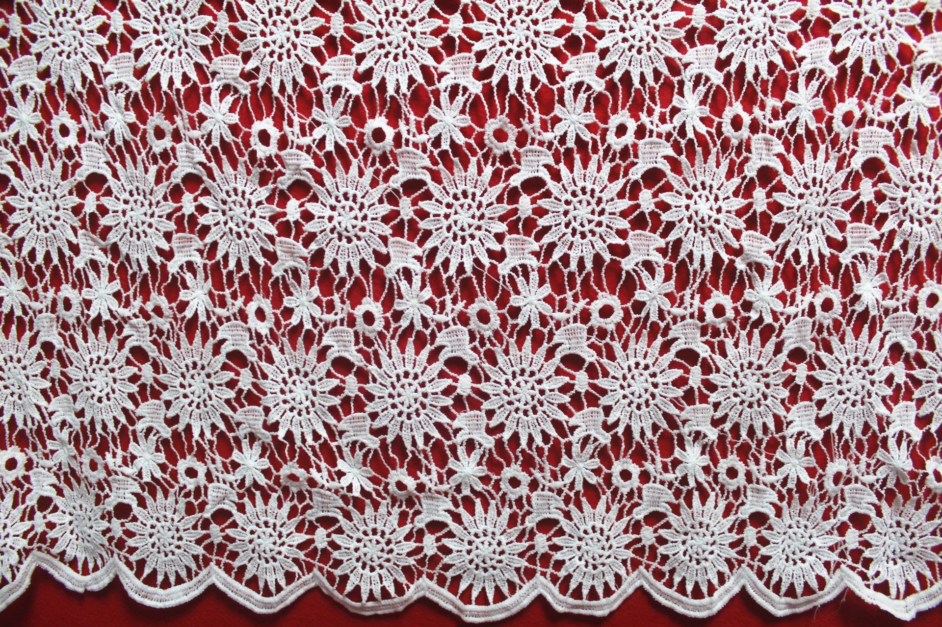 Apparel Accessories Chemical Lace Fabric Water Soluble Embroidery lace fabric