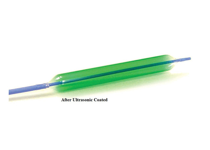High Frequency 100Khz Ultrasound Spraying Technology For Drug Elution Balloon Dilation Catheter