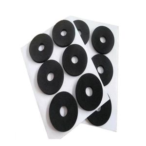 Custom Silicone Rubber EPDM Non Slip Mat With Adhesive Back