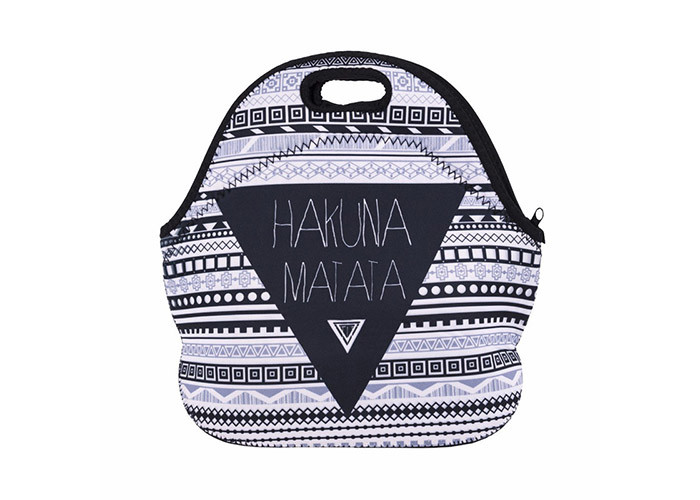 Insulated Cooler Tote Reusable Lunch Bags Custom Printed Waterproof Different Sizes