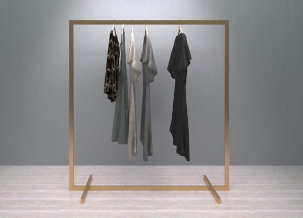 Quality Apparel Display Fixtures Metal Clothing Display Rack for sale