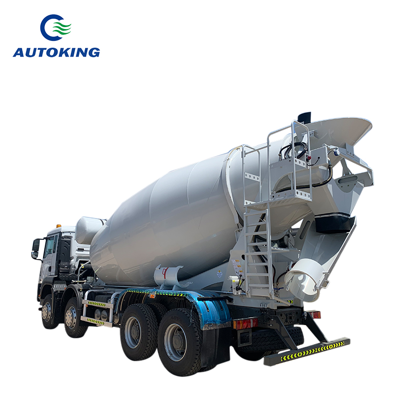 12m3 Mobile Concrete Mixer Truck 6*4 Self Loader Concrete Mixer