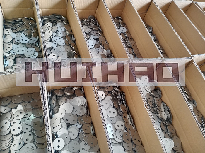 1" Stainless Steel Lacing Washers Used To Fasten Insulation Blankets With A Tie Wire