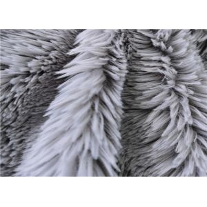 100% Polyester Long Pile PV Plush Fabric For Toy Hometextile