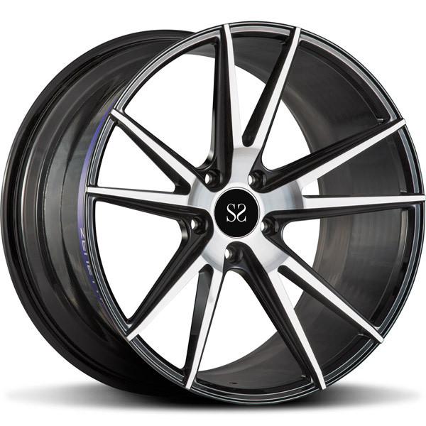 Gloss Black Machined 19 20 21 and 22 Inch 1- Piece Forged Alloy Wheels For BMW