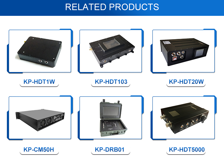 Subdivided Frequency 300-4400MHz COFDM Wireless HD Audio Video Transmitter Receiver with Monitor Security Surveillance