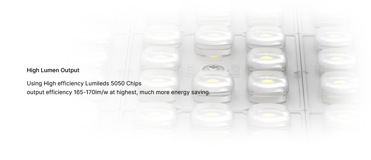 75w High Lumen UFO High Bay Light IP65 With Black Aluminum Housing