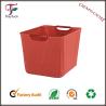 Buy cheap Red color non-woven fabric Storage Box from wholesalers